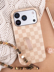 Caramel Checkered