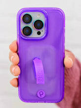 Clear Neon Purple