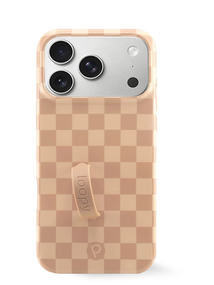 Caramel Checkered